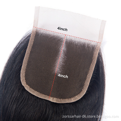 Hair piece free parting lace front closure bundles,straight hair bundles with closure,virgin hair bundles with lace closure